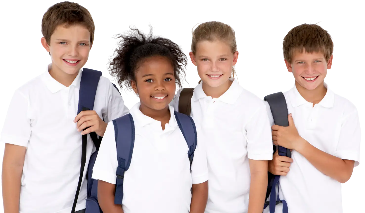 Photo of 4 students